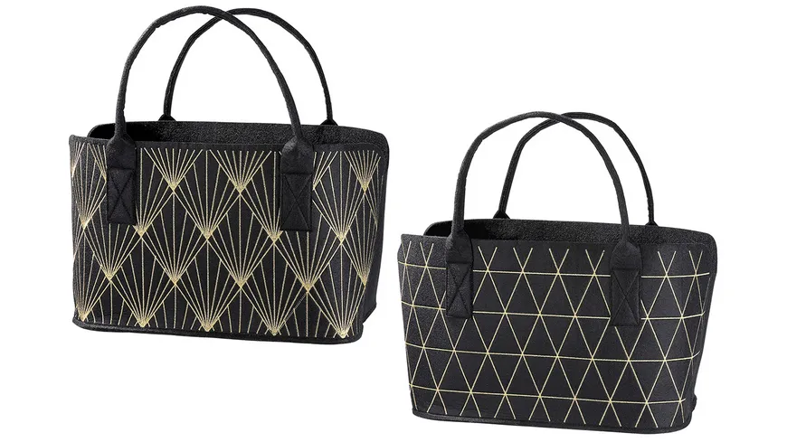 GILDE Filz Tasche Shiva H=26cm