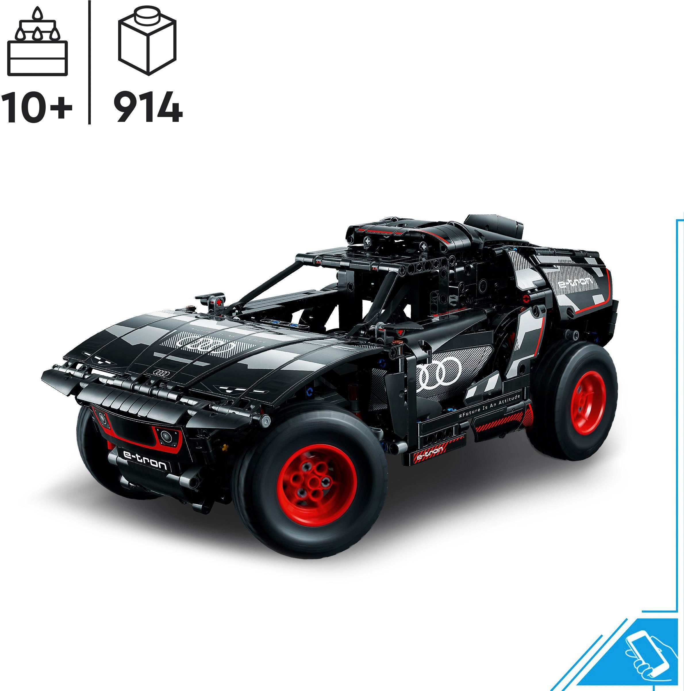 LEGO® Konstruktionsspielsteine Audi RS Q e-tron (42160), LEGO® Technic, (914 St), Made in Europe