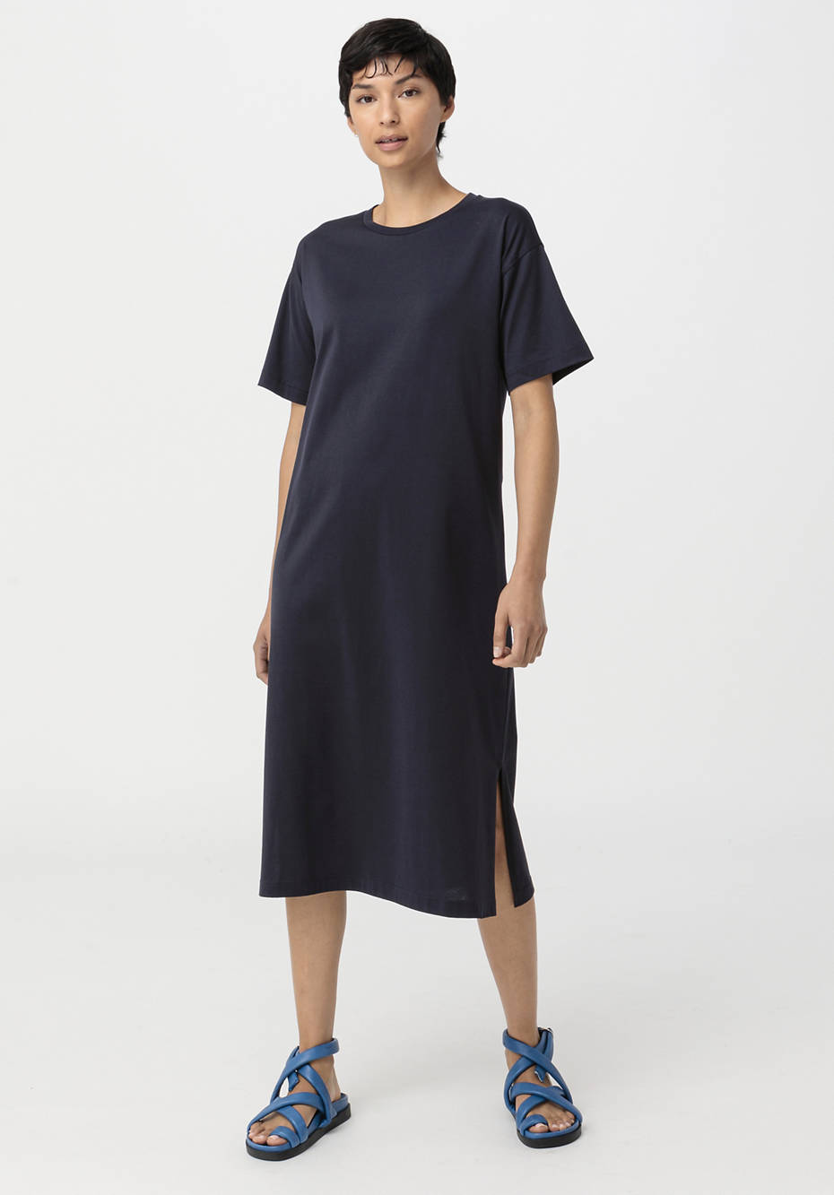Jersey-Kleid aus reiner Bio-Baumwolle