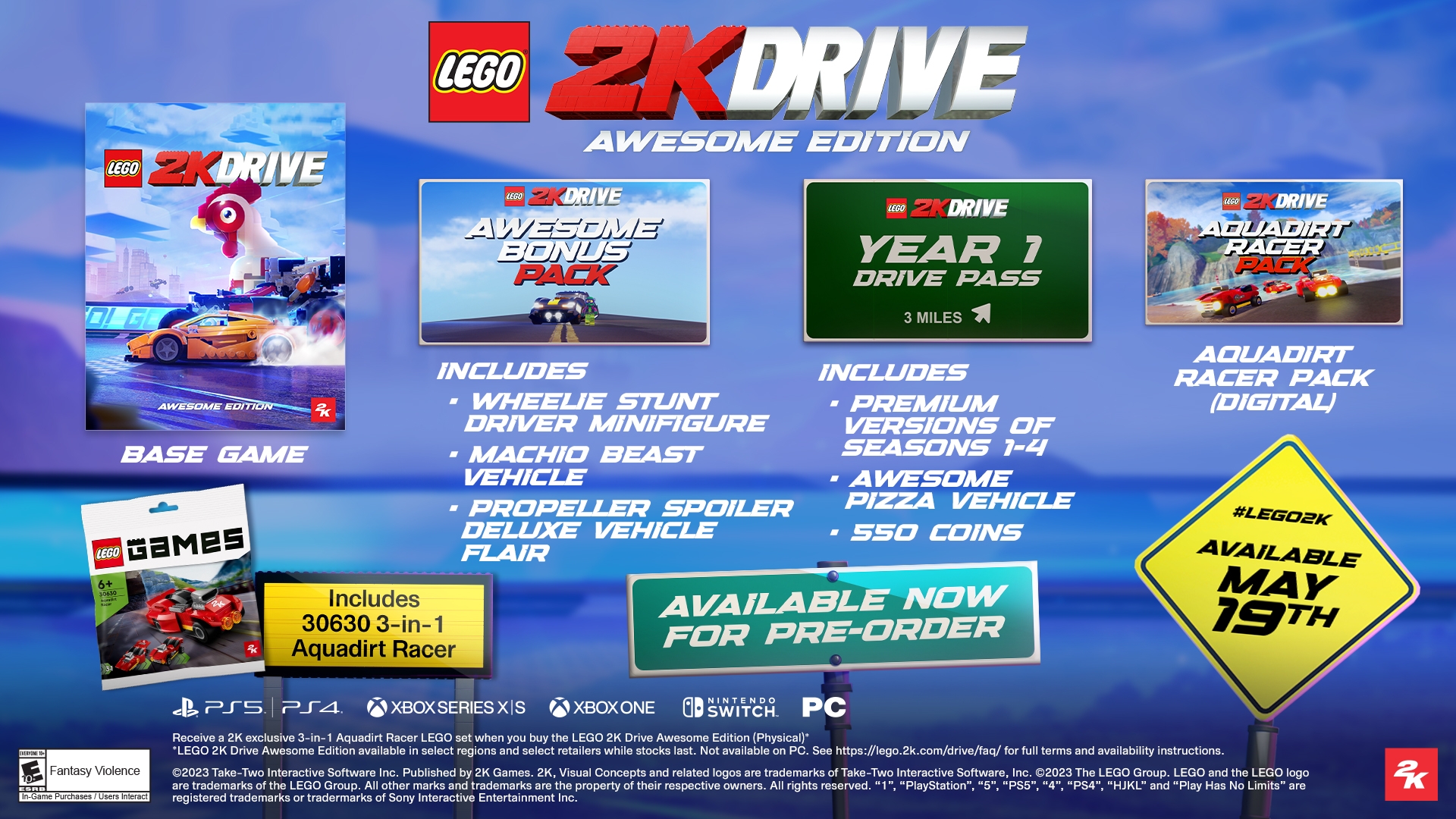 2K Drive Awesome Edition – PlayStation® 5 5007925