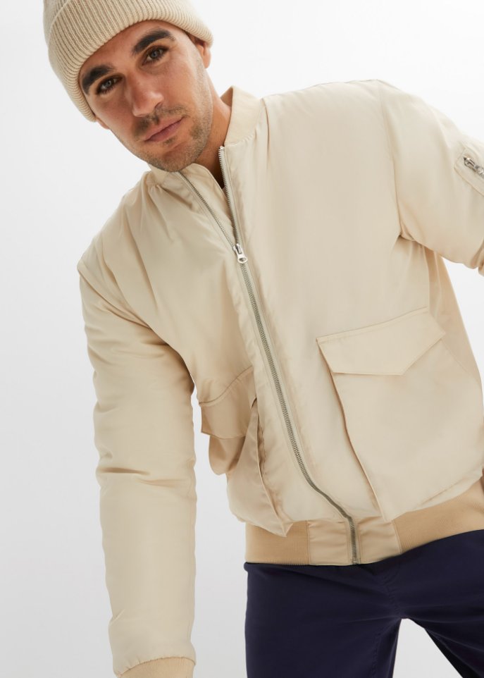 Jacke in Blouson-Form mit recyceltem Polyester
