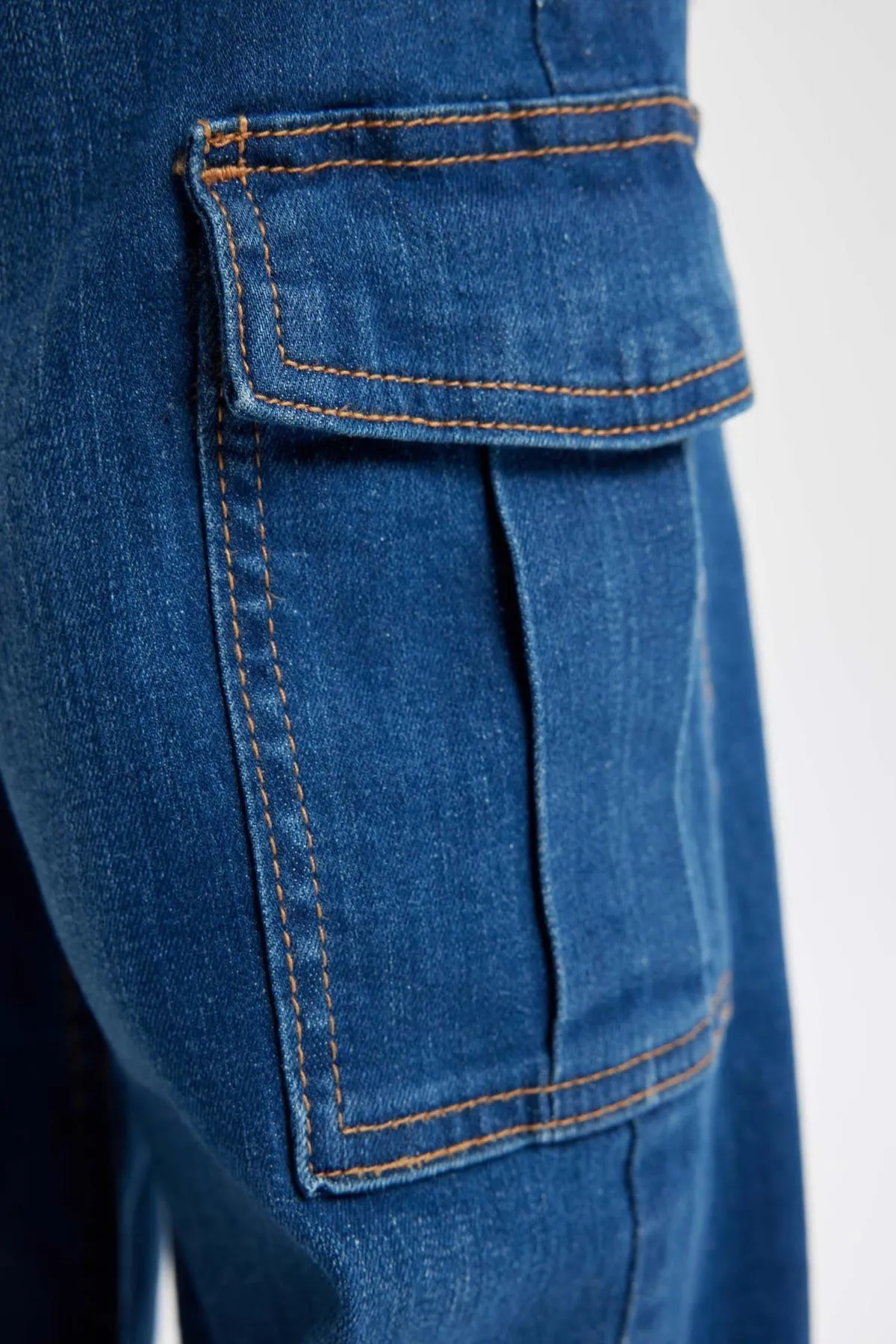 DeFacto  Cargo-Jeanshose mit weitem Bein für Mädchen