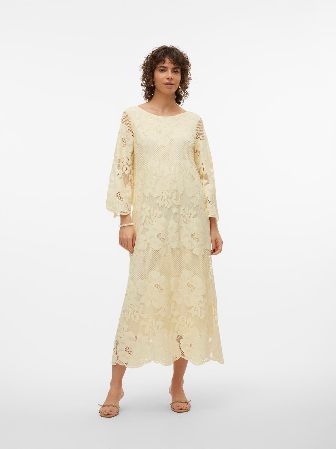 VMLUNA Langes Kleid