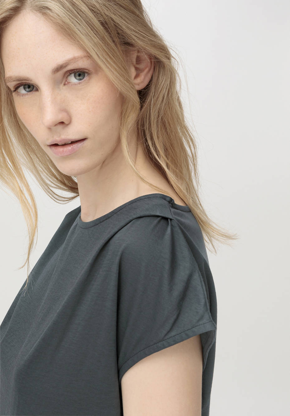 Funktions-Shirt aus reiner Bio-Baumwolle