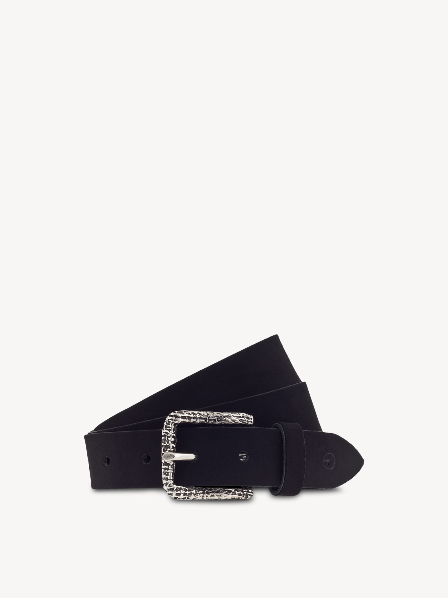 Ceinture en cuir - noir