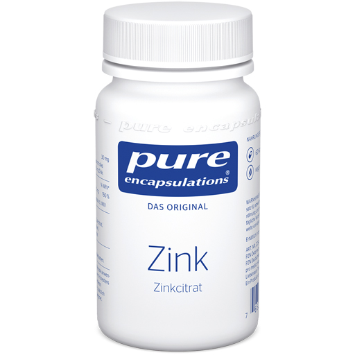 PURE ENCAPSULATIONS Zink Zinkcitrat Kapseln  60 St  Kapseln