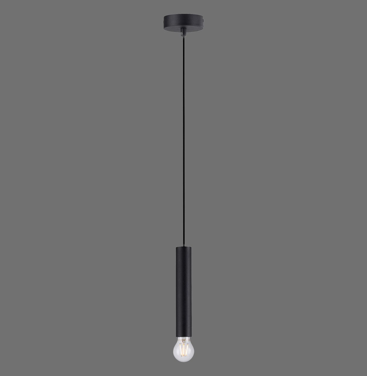 JUST LIGHT LechtenDirekt Pendelleuchte BRUNA, 1-flg.,1xE27/60Watt, Innenleuchte, IP20