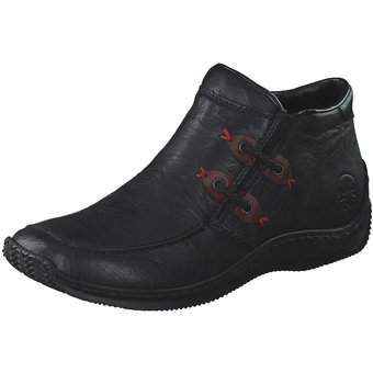 Rieker Ankle Boots in schwarz
