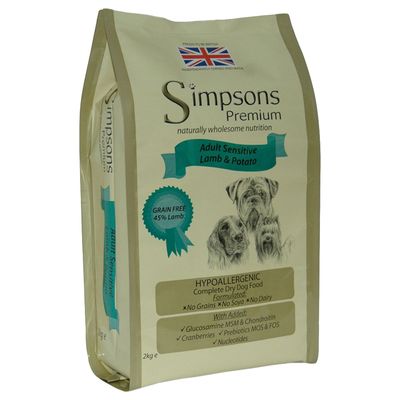 Simpsons Premium Adult Sensitive Lamm & Kartoffel