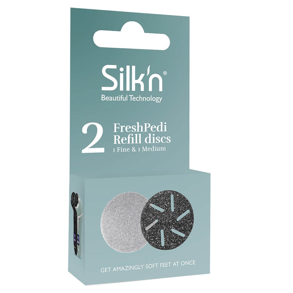 Silk'n Fresh Pedi Ersatzscheiben Fein & Medium