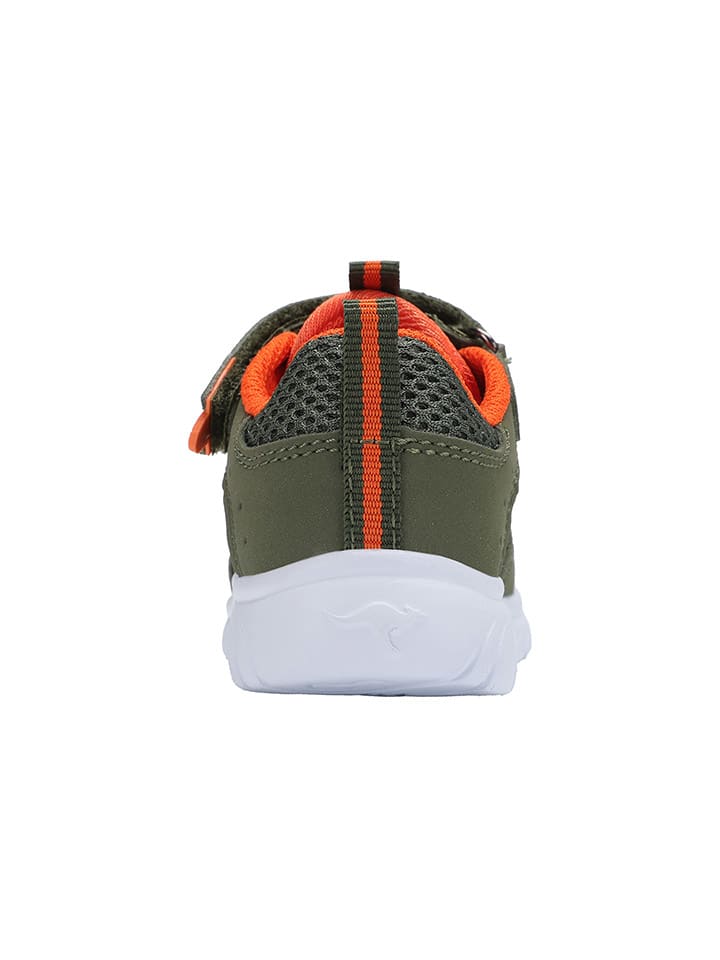 Kangaroos Halbsandalen in Khaki/Orange günstig kaufen