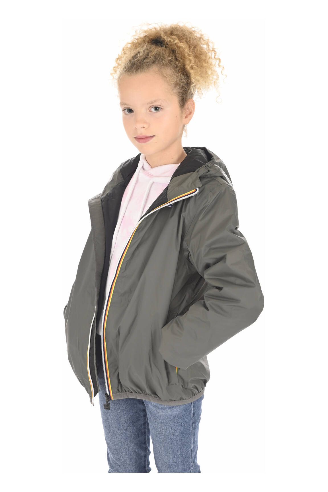 K Way Impermeables Trenchs Enfant couleur vert