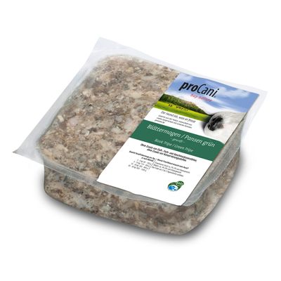 proCani Blättermagen / Pansen grün