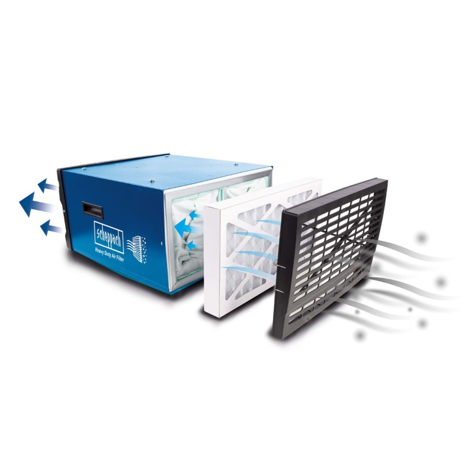 Scheppach 5903001901 HDA-14 Heavy Duty luftfilter 230V
