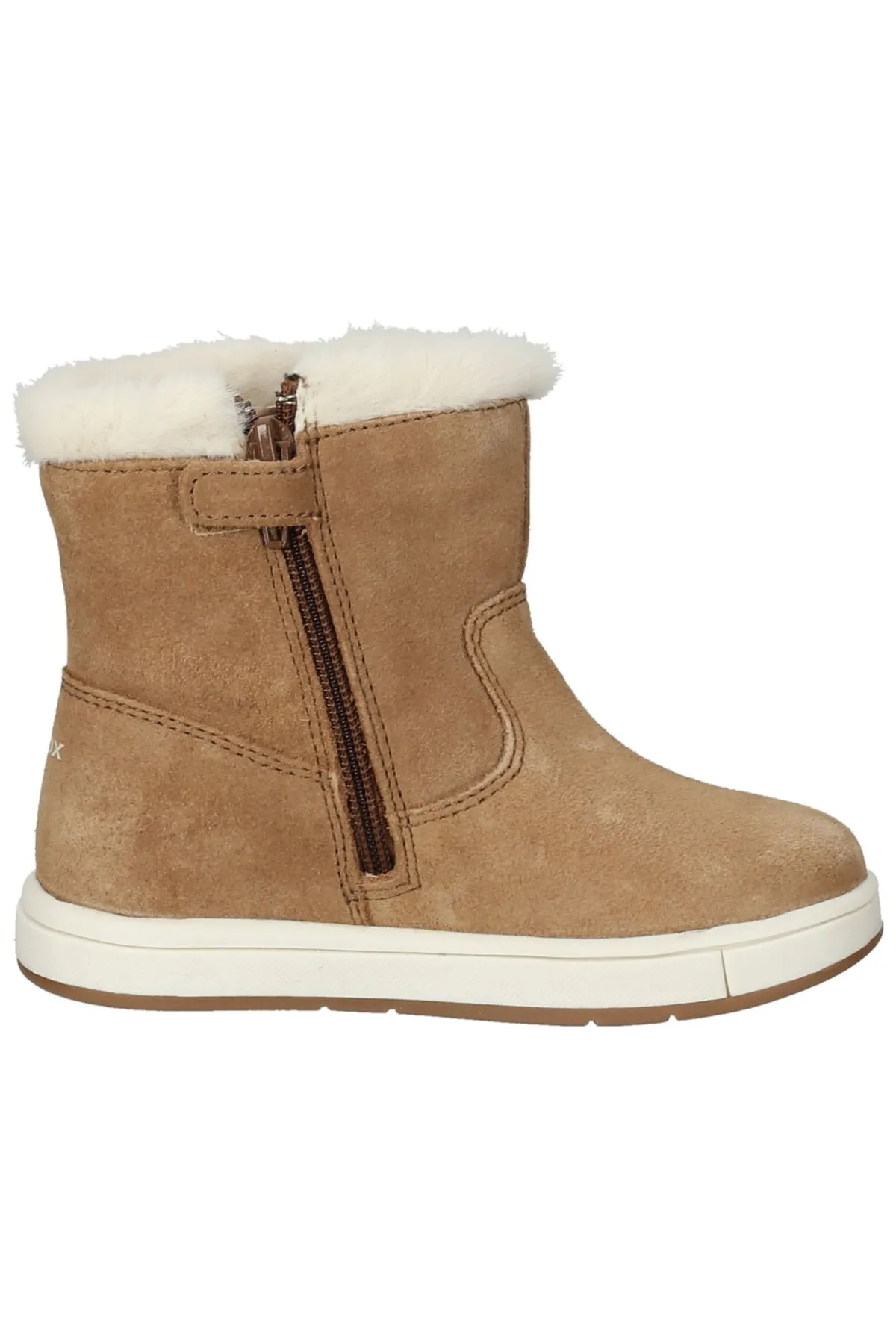 Geox  Stiefelette - Braun - Flacher Absatz