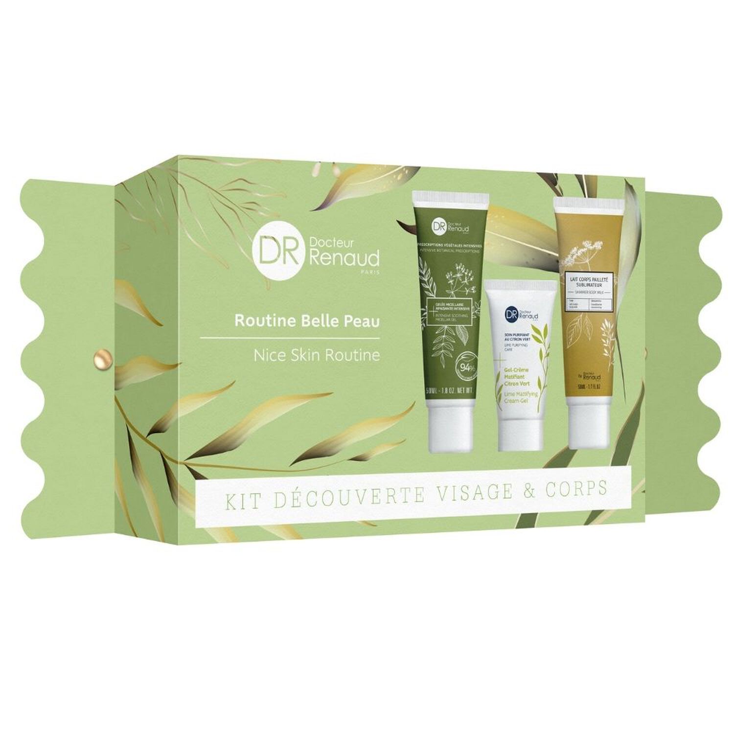 Docteur Renaud Cracker-Routine Belle Peau Gelée Micellaire Apaisante intensive 50 ml + 2 Produits