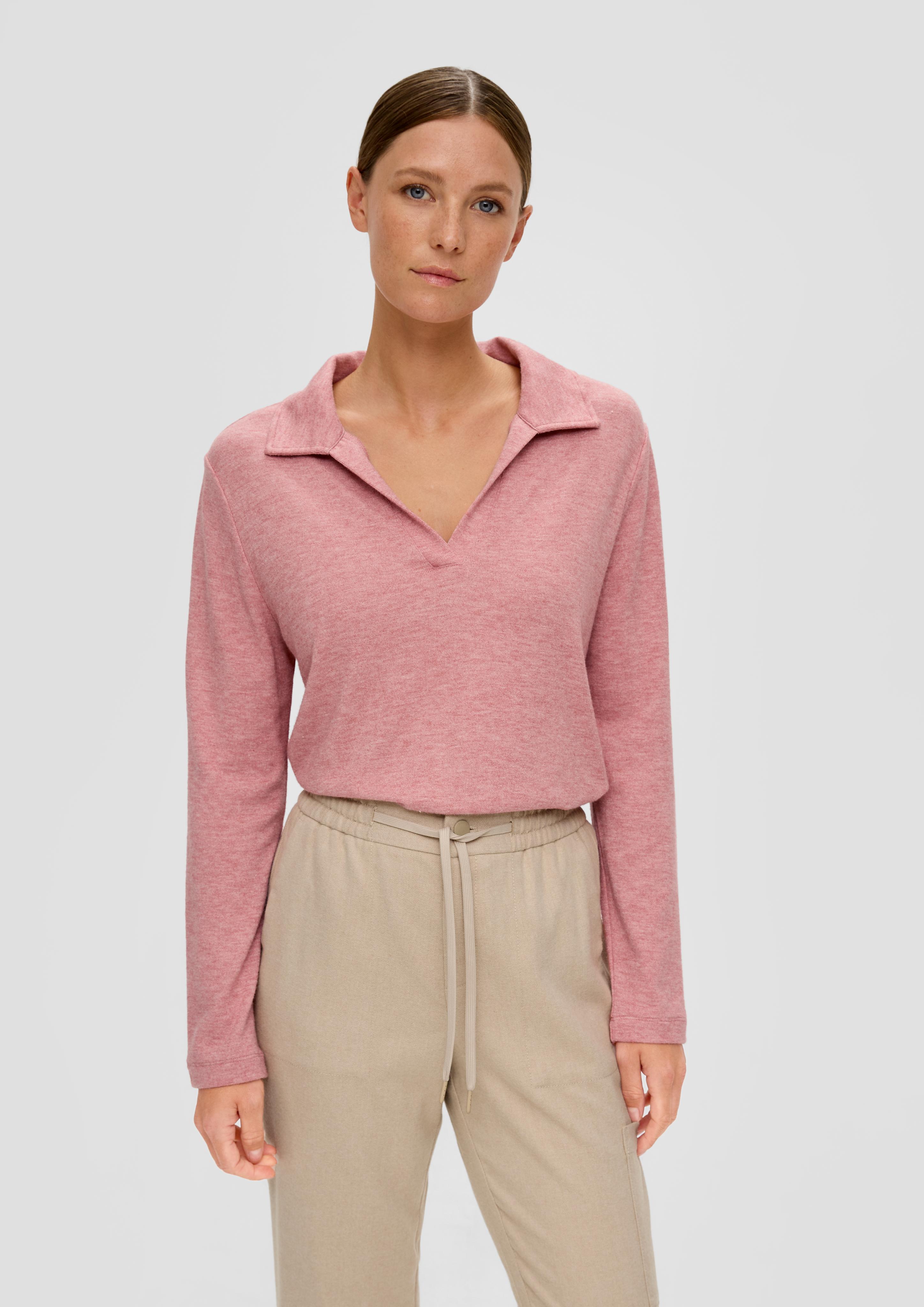 Longsleeve aus Viskosemix  2137116-20W9