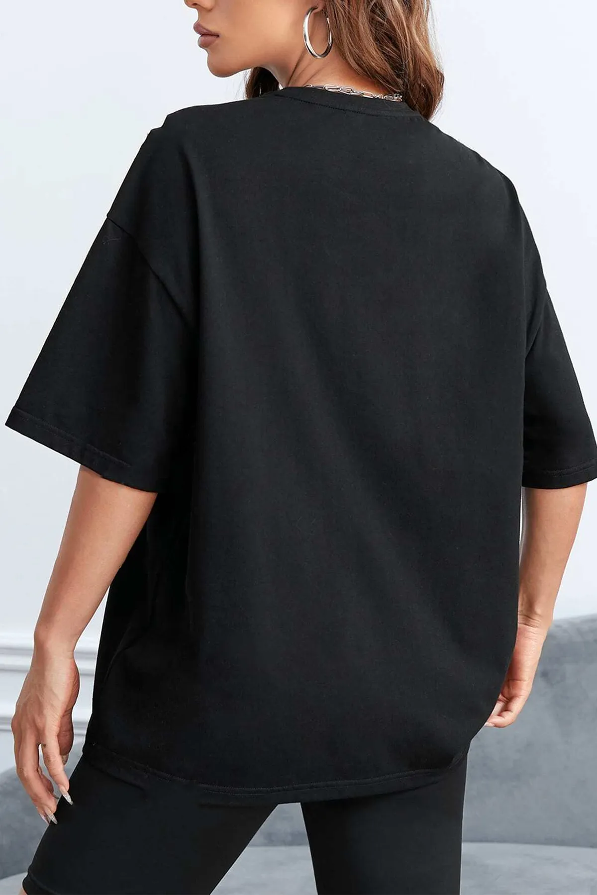 uyguntarz  Übergroßes Unisex-T-Shirt mit Special Agent-Aufdruck