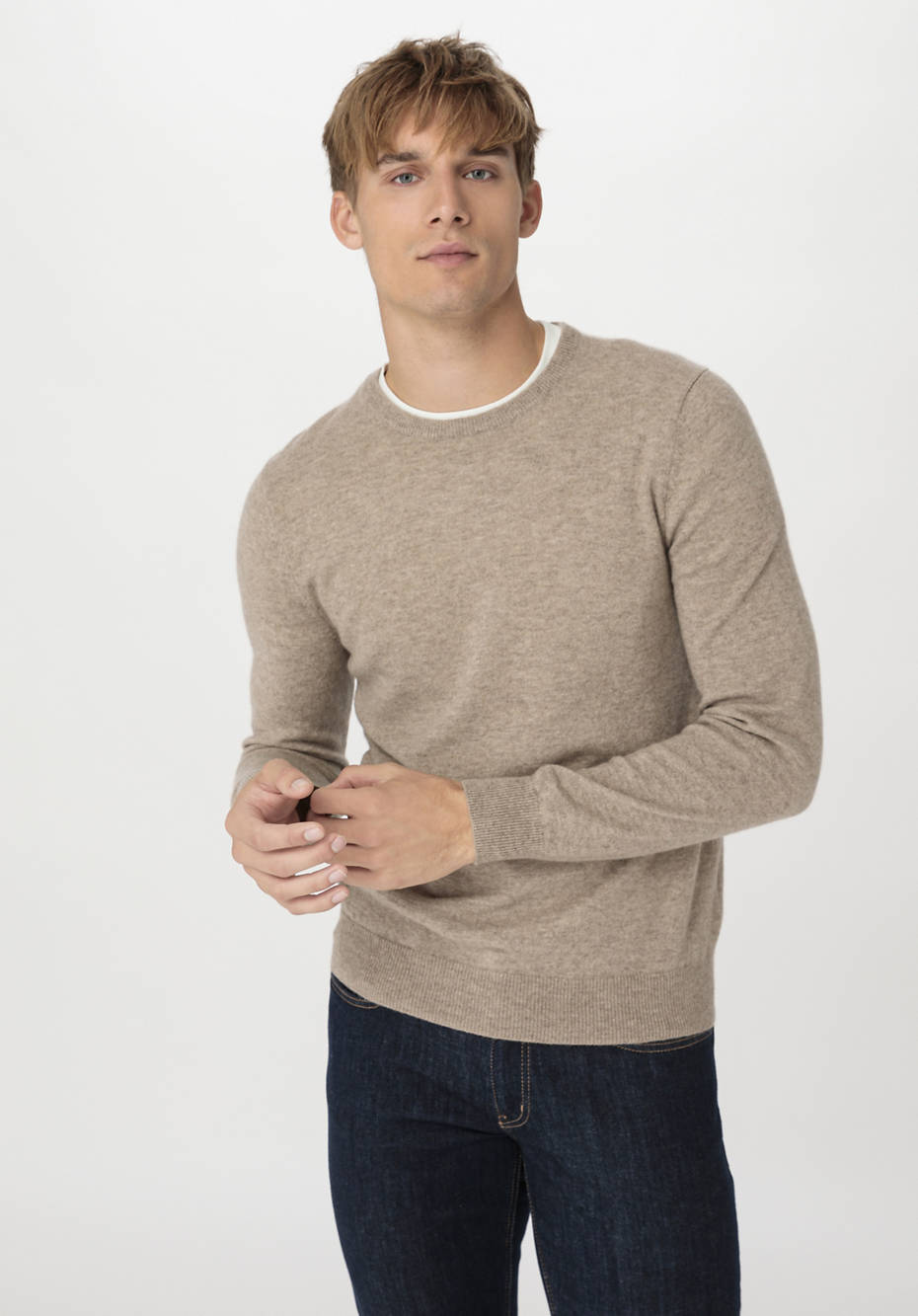 FTC X HESSNATUR Pullover aus reinem Kaschmir