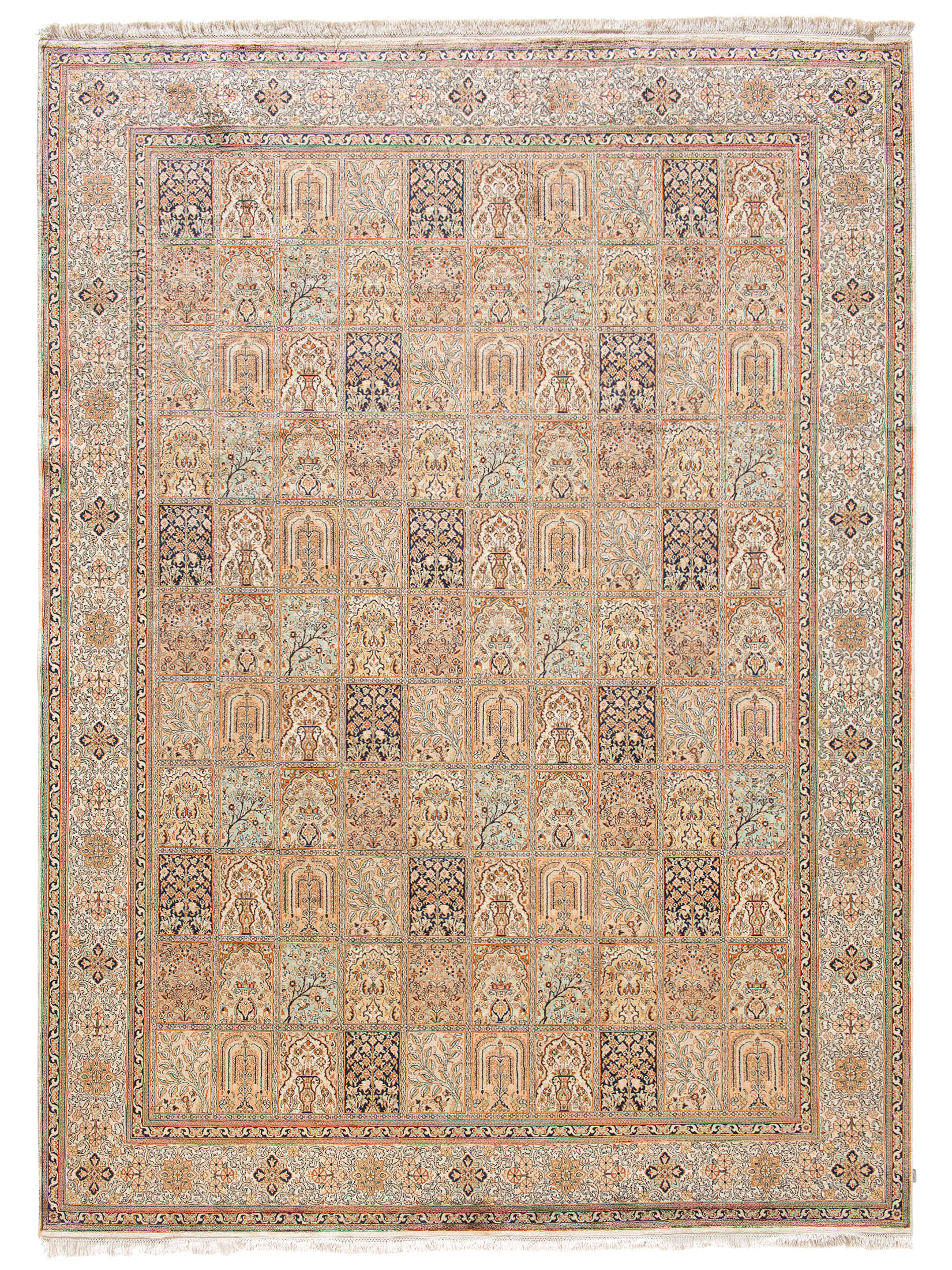 Kaschmir Seide 18/18 ca. 245 x 334 cm, Unikat / Einzelstück