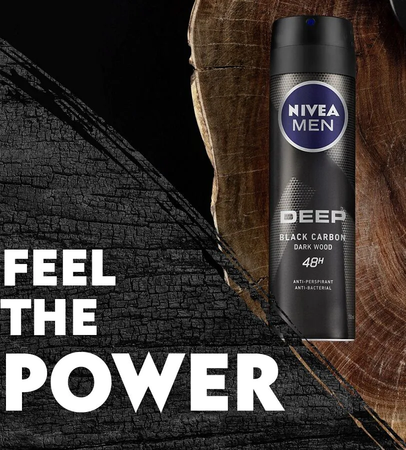 Nivea Men Deep antiperspirant sprej za muškarce