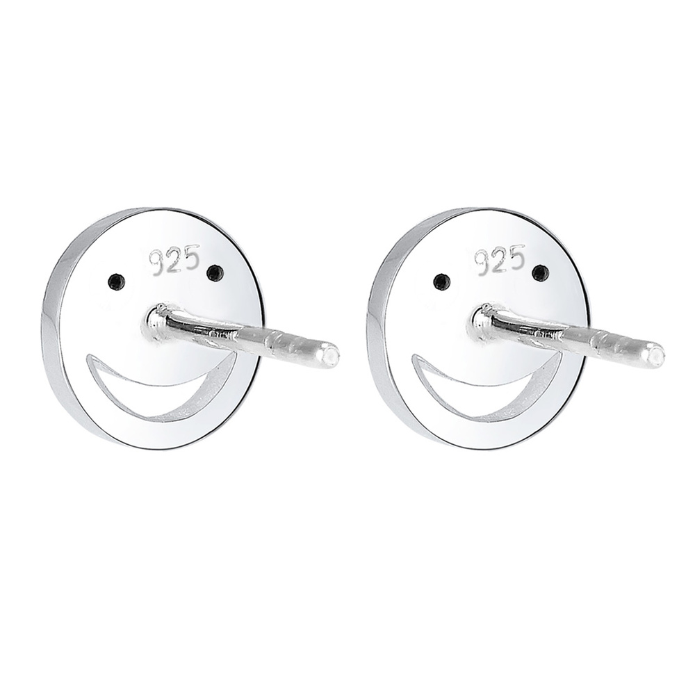 Elli Elli by Julie & Grace Boucles d'Oreilles Emoji Sourire Boucles d'Oreilles Femme - Boucles d'oreilles