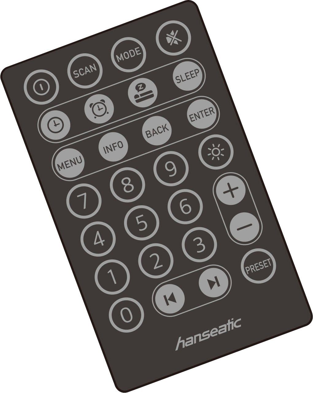 Hanseatic HRA-23 Digitalradio (DAB) (3,5 W)