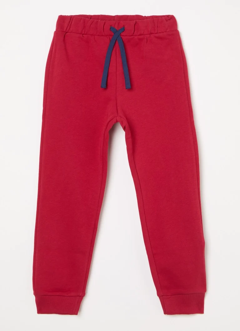 Pantaloni de trening Benetton slim fit cu logo