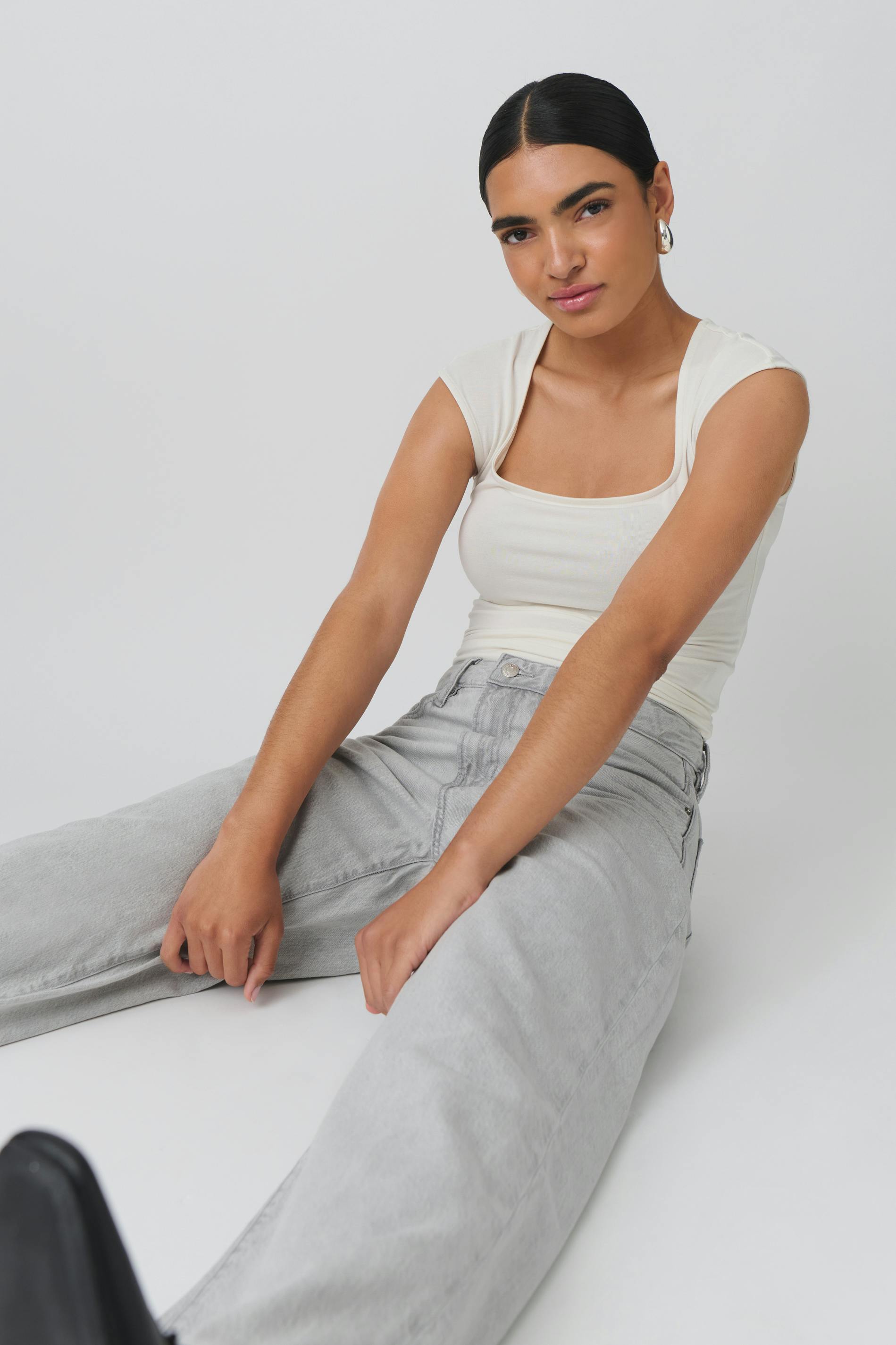 Soft touch tight top