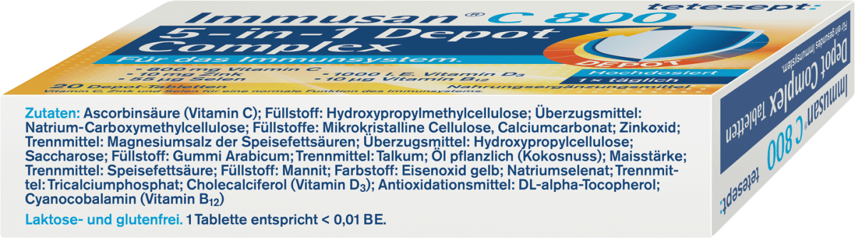 Immusan C Complex Tabletten 20 St., 25,2 g