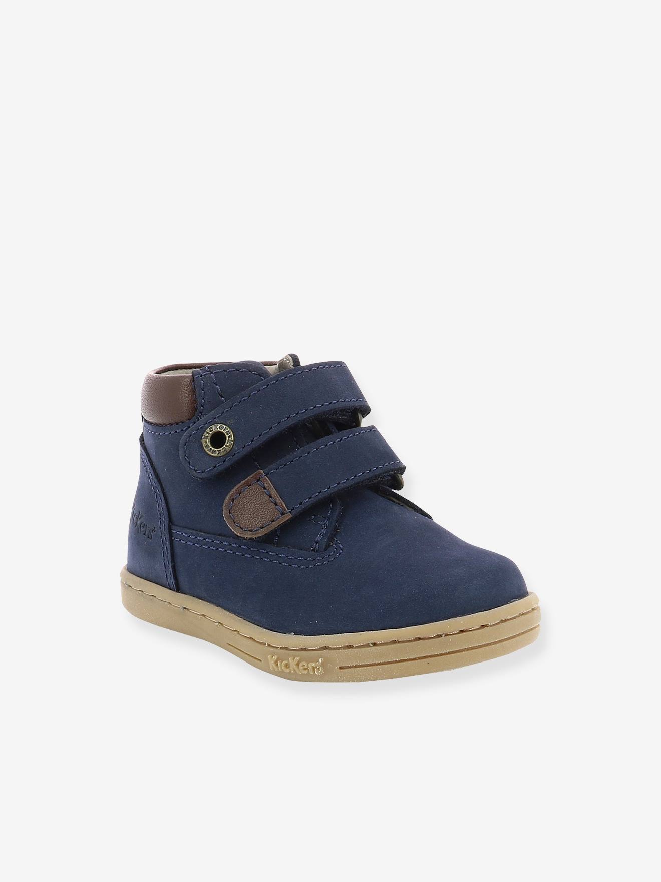 Bottillons bébé garçon Tackeasy KICKERS® kaki