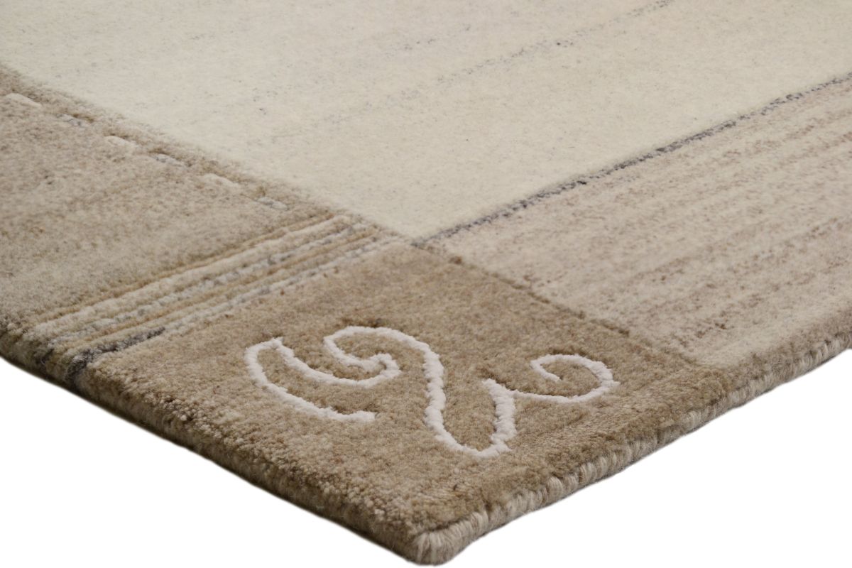 Teppich aus Indien Nakarta Grey 60 x 90 cm