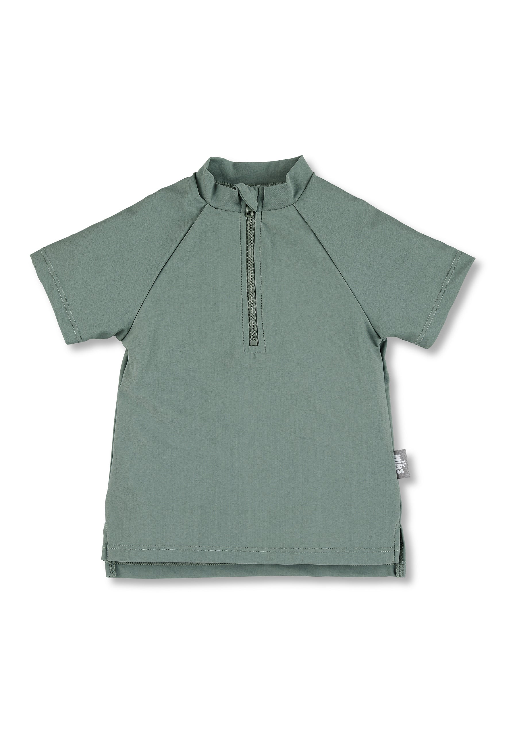 Kurzarm-Schwimmshirt uni in Marine, Blau, Magenta
