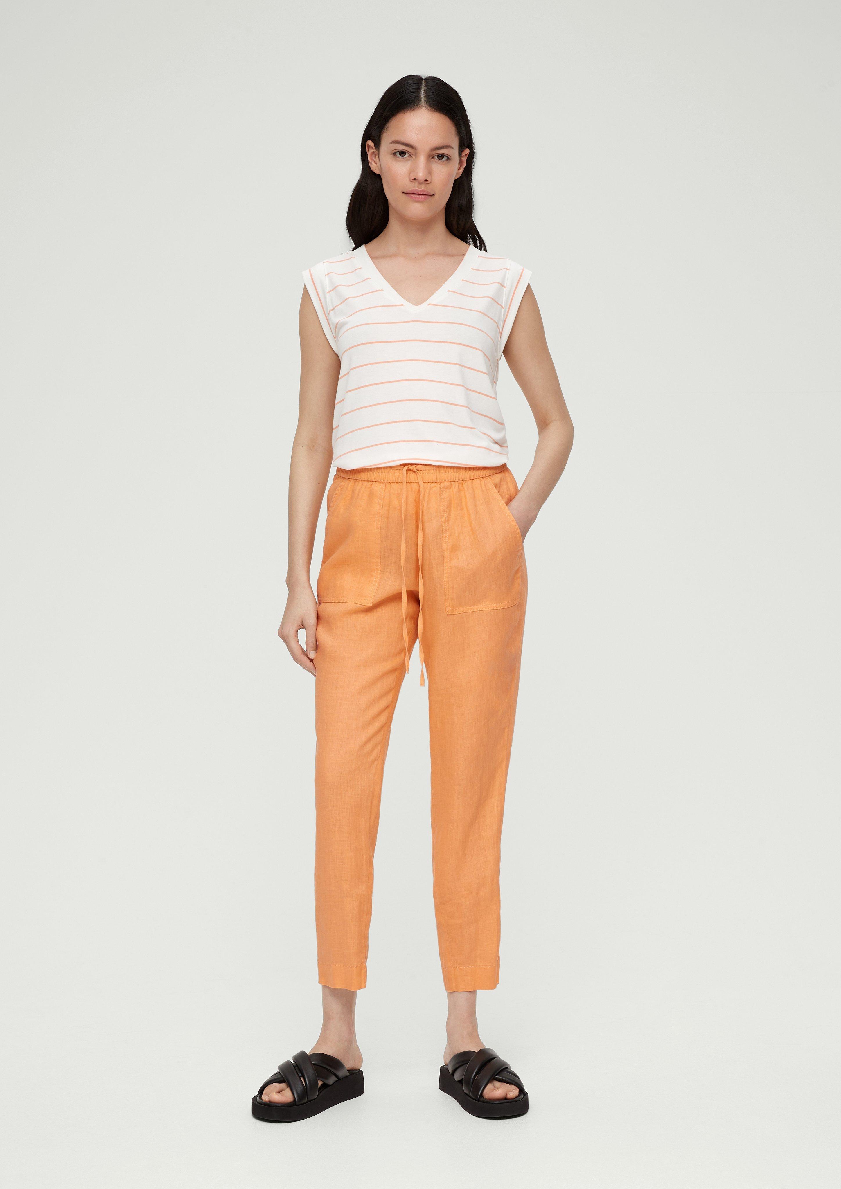 Relaxed: Jogpants aus Leinen  2130966-2115
