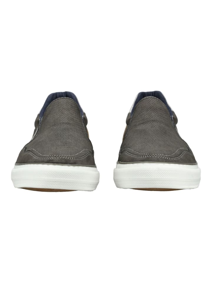 Mustang Slipper in Grau günstig kaufen