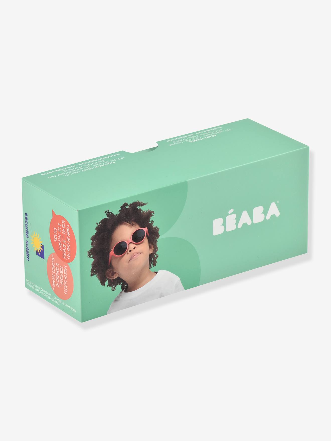 Beaba Kinder Sonnenbrille BEABA, 2-4 Jahre - fuchsia
