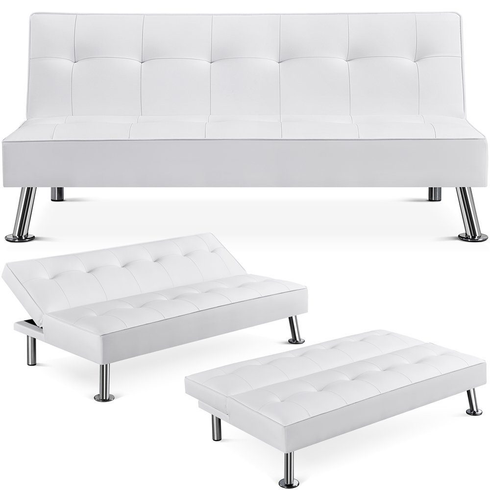 Yaheetech Schlafsofa, Couch Bettsofa Klappsofa Gästebett