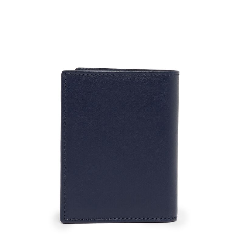 Comme des Garcons Wallet Classic Leather Line A navy