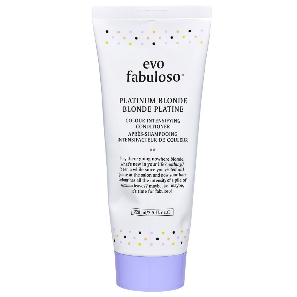 evo Fabuloso Platinum Blonde intensifying Conditioner 220 ml