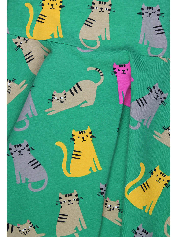 Toby Tiger Kleid in Grün/ Bunt günstig kaufen