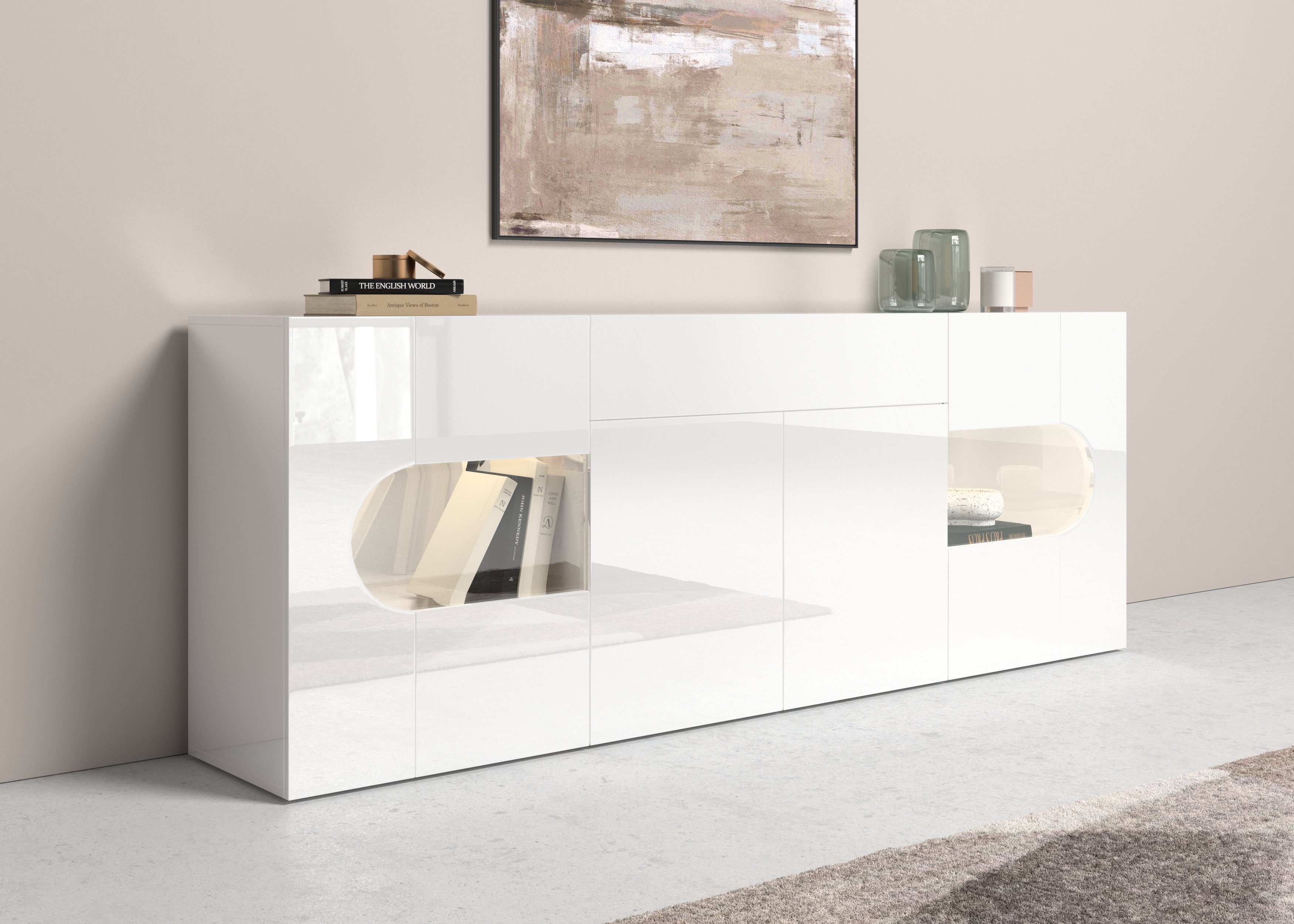 Tecnos Sideboard Real, Breite 220 cm