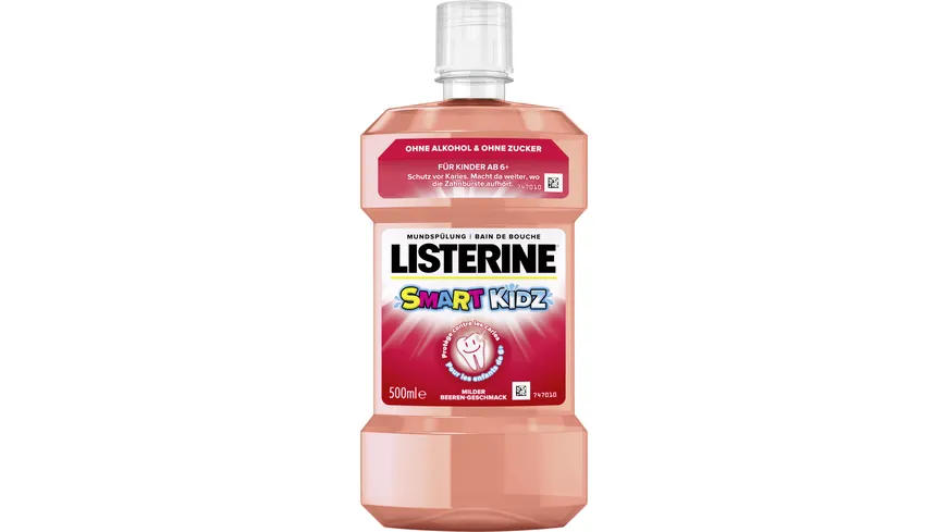 Listerine Mundspülung Kinder Smart Kidz Erdbeere 500 ml