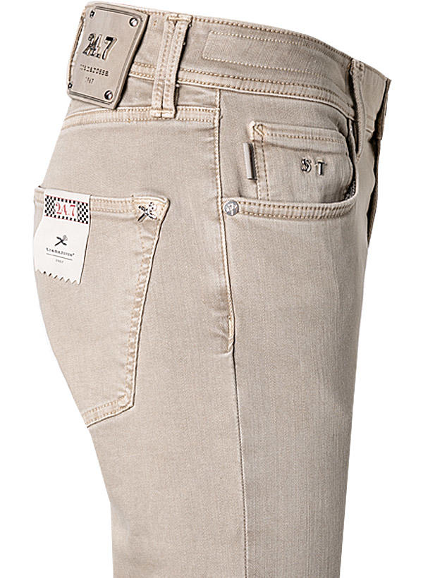 tramarossa, Jeans Leonardo, Slim Fit, Baumwoll-Stretch, sand