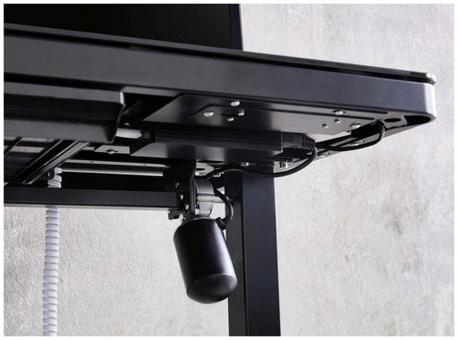 Bega Consult Computertisch Elektrisch verstellbarer Schreibtisch Stehtisch LIFT4HOME schwarz