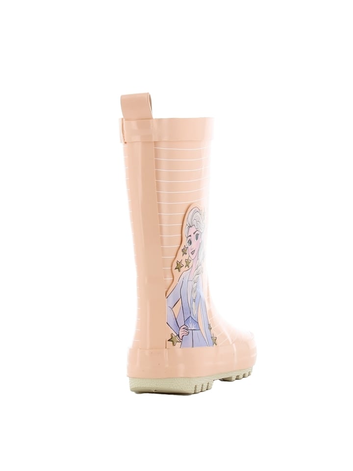 Disney Frozen Gummistiefel mit Die Eiskönigin Motiv, in Rosa, Anna und Elsa Design günstig kaufen