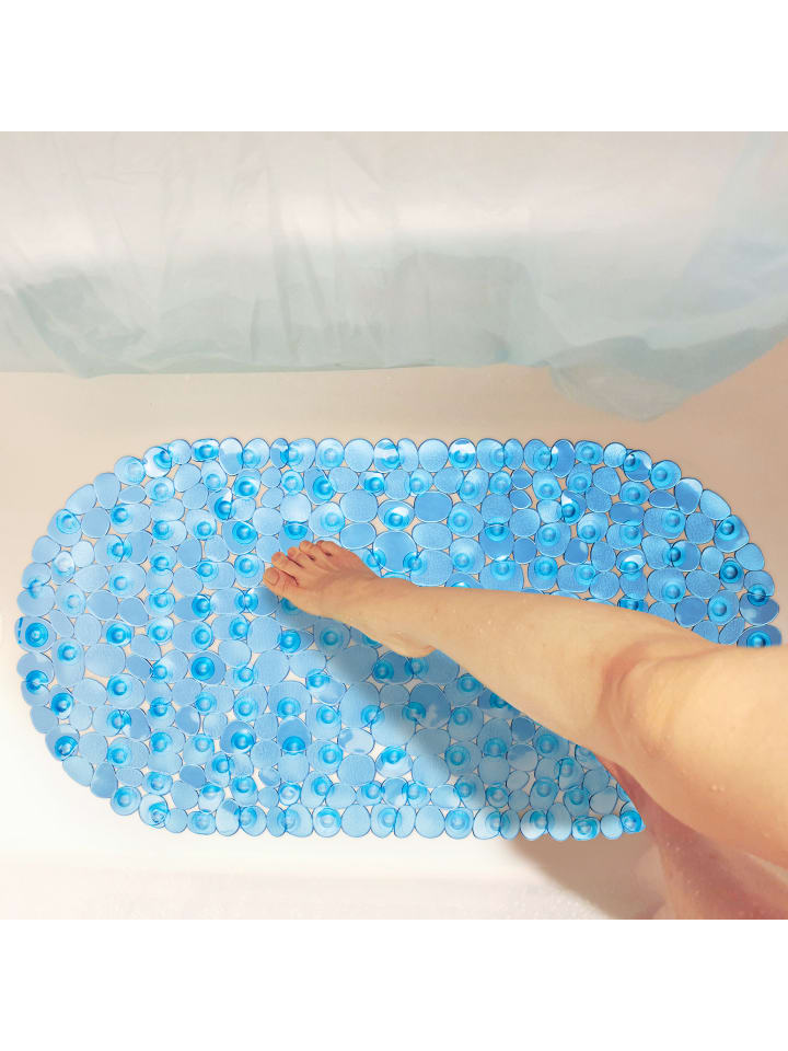 relaxdays Badewannenmatte in Grün - (B)68 x (T)35,5 cm günstig kaufen onesize