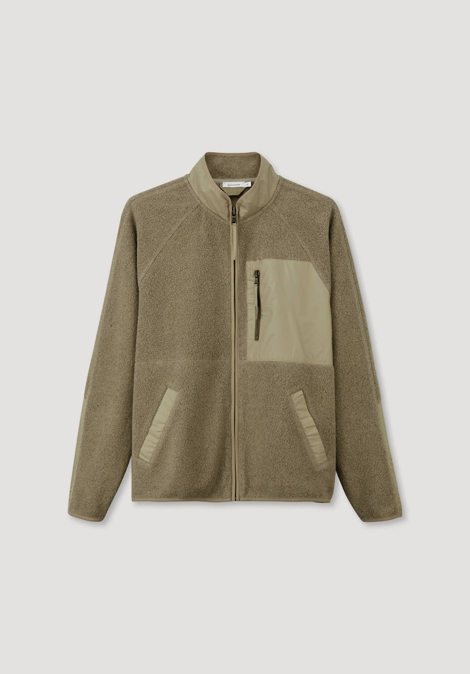 Fleece-Jacke BetterRecycling aus reiner Bio-Baumwolle