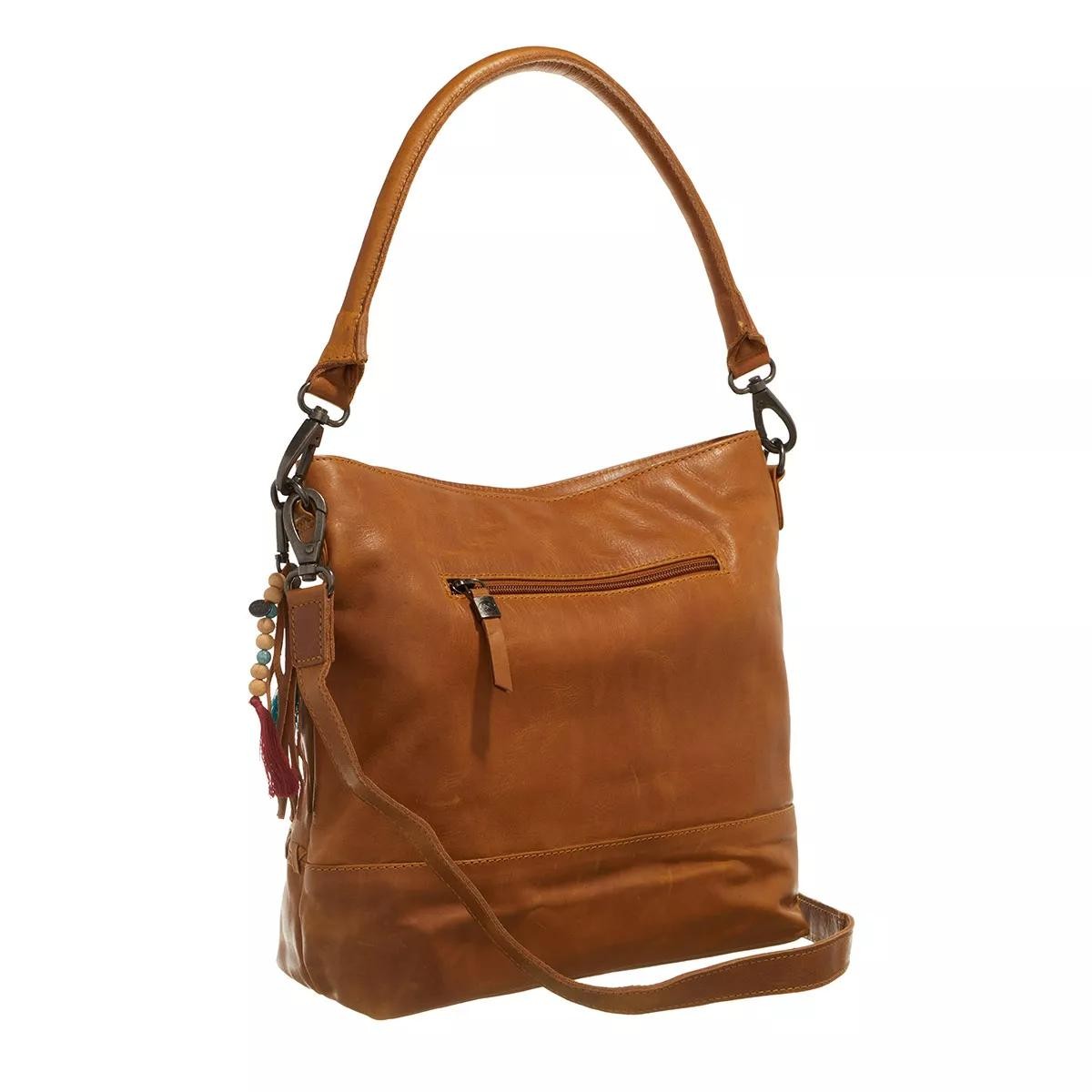 MICMACBAGS Handtaschen braun Hobo Bag