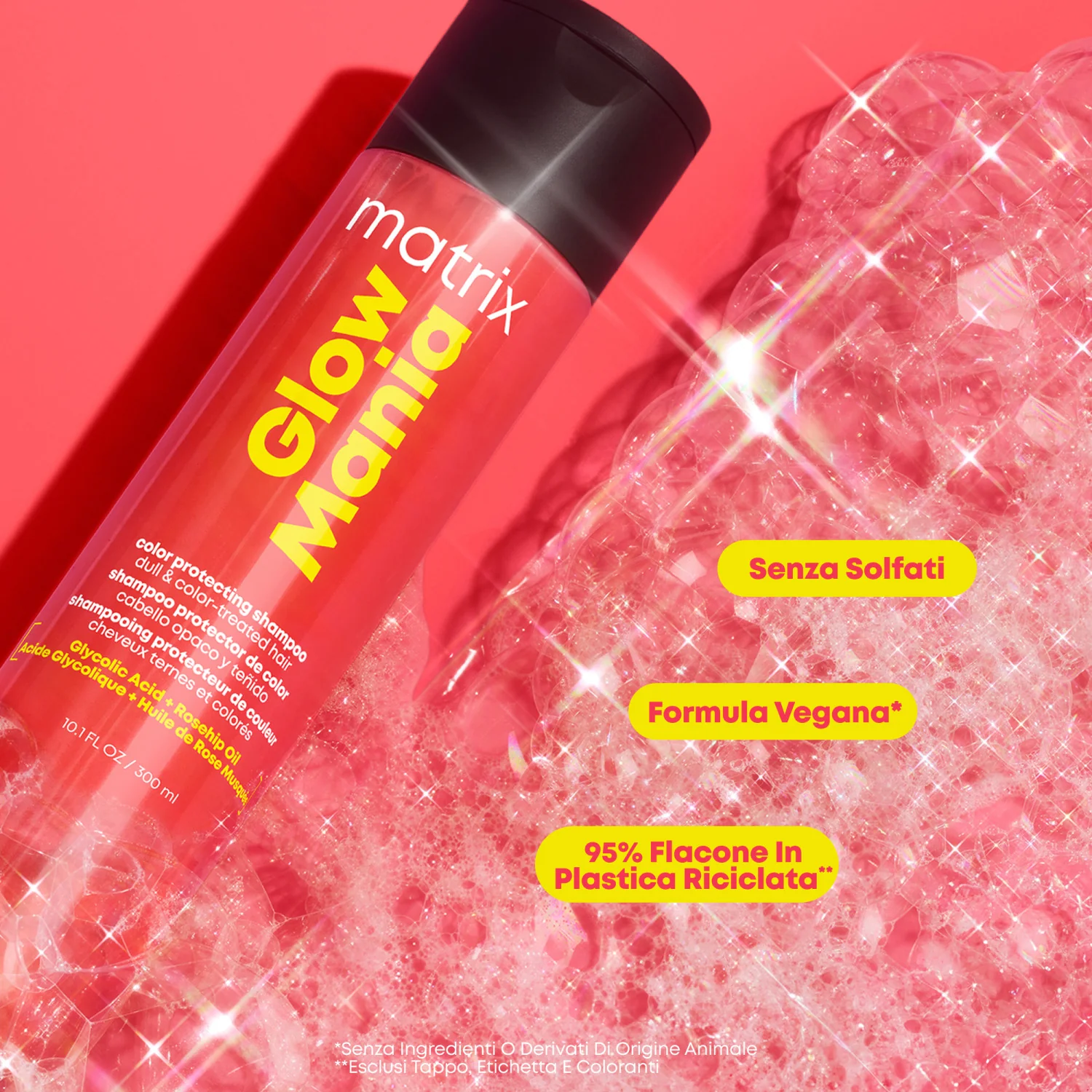 Șampon protector de culoare Glow Mania - Șampon protector de culoare, Șampon iluminator