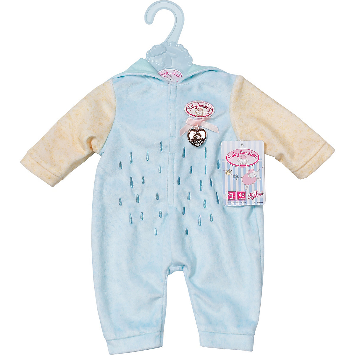 Baby Annabell Kuschelanzug Eule 43cm